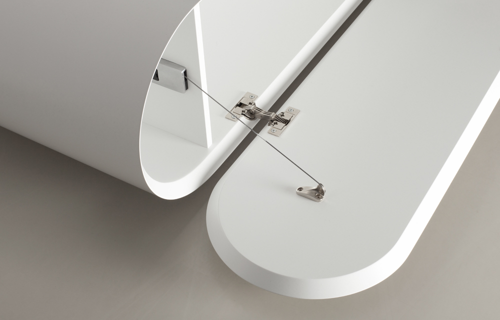 TV-meubel detail