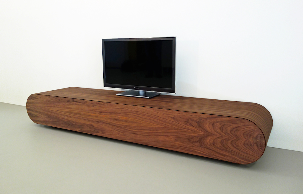 TV meubel in notenhout