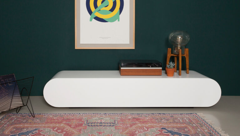 meuble tv blanc