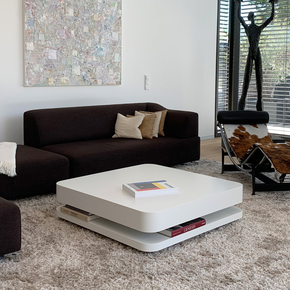 Design salontafel wit