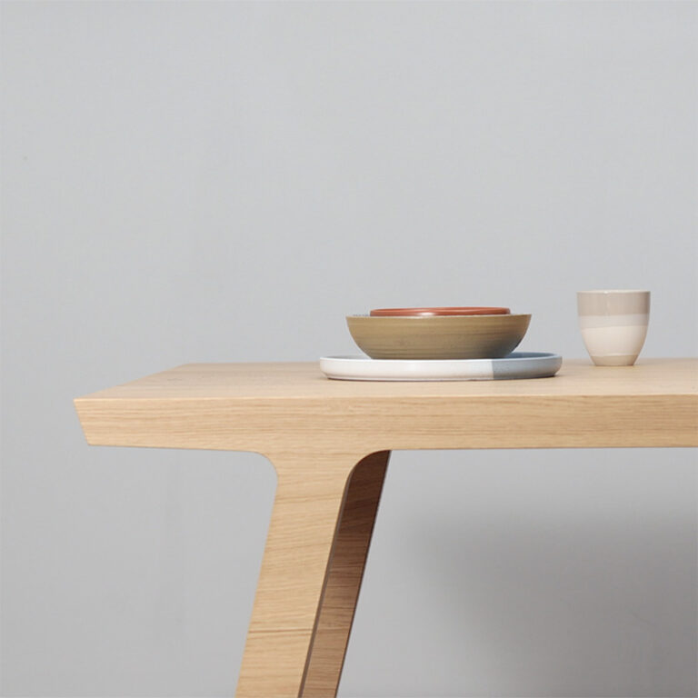 Eiken eettafel