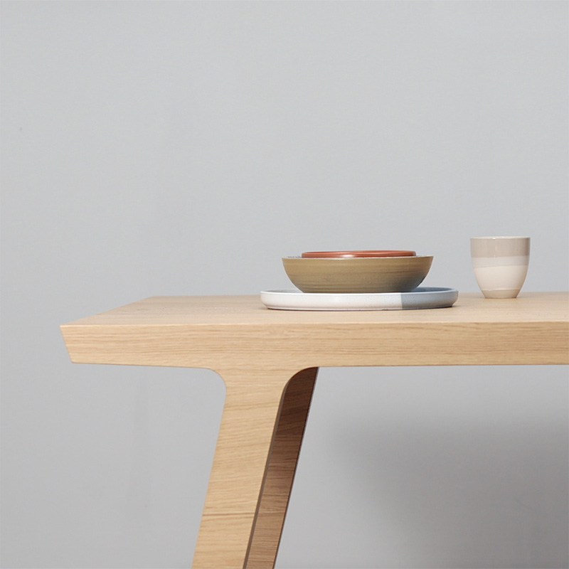 Eiken eettafel