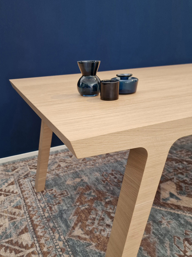 Houten eettafel eiken