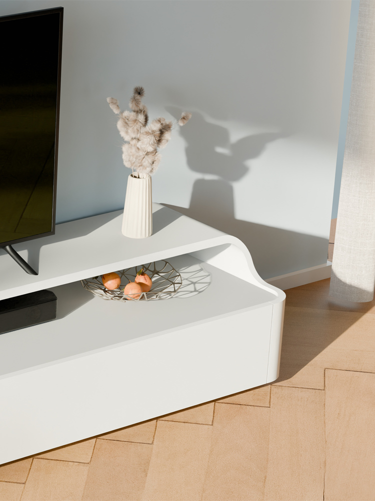Wit TV-meubel