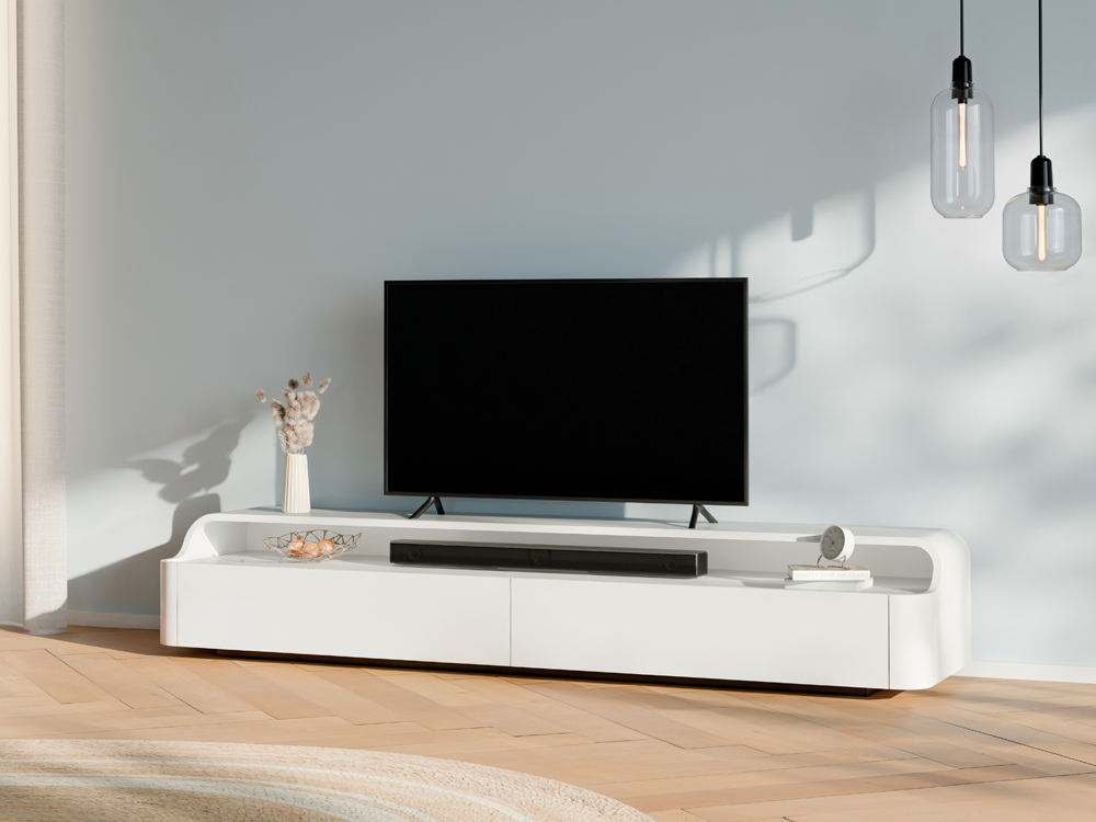 Hoogglans wit TV-meubel