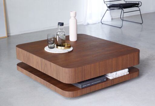 salontafel notenhout