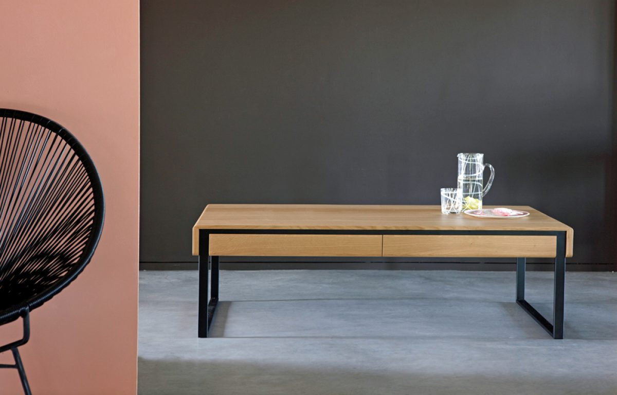 Table basse en bois Ruban - Design par Ronald Knol RKNL